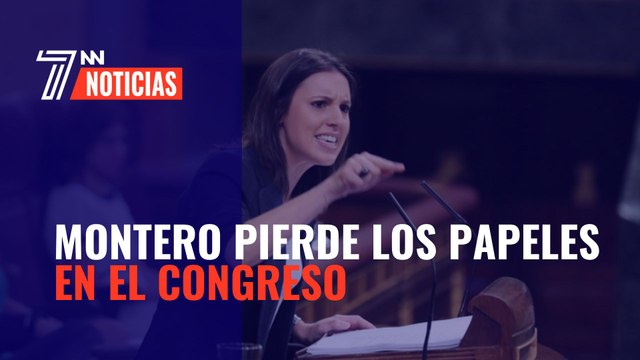 Irene Montero pierde los papeles en el Congreso