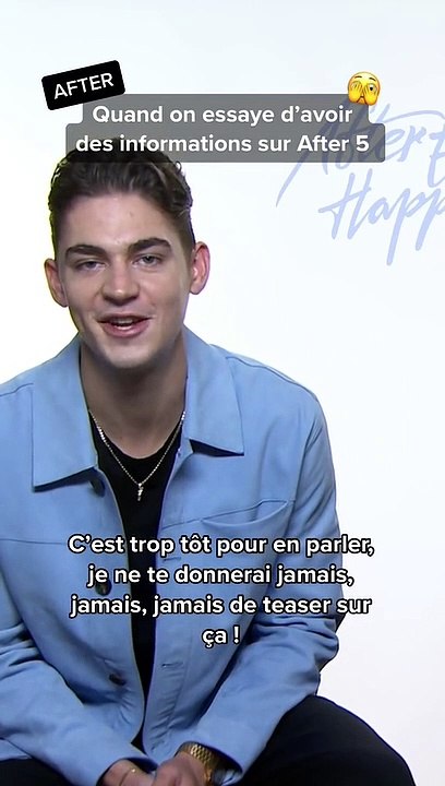 After - Chapitre 4 : Josephine Langford (Tessa Young) et Hero Fiennes-Tiffin (Hardin Scott) teasent la suite, After - Chapitre 5, en interview vidéo sur PRBK.