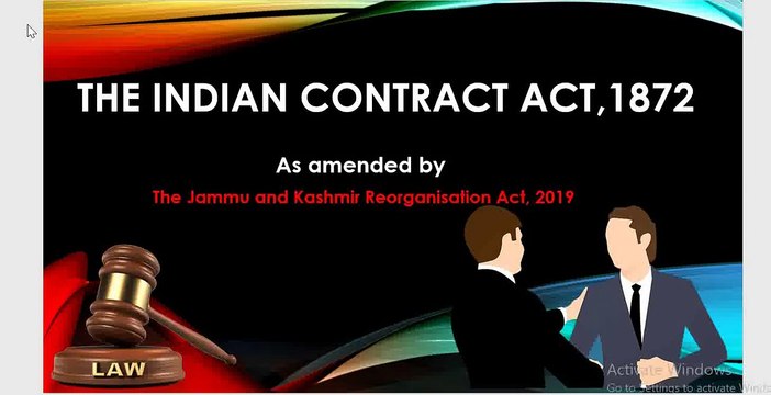 THE INDIAN CONTRACT ACT,1872 for llb, llm, ballb _ Part 2 _ Learn Legal Studies