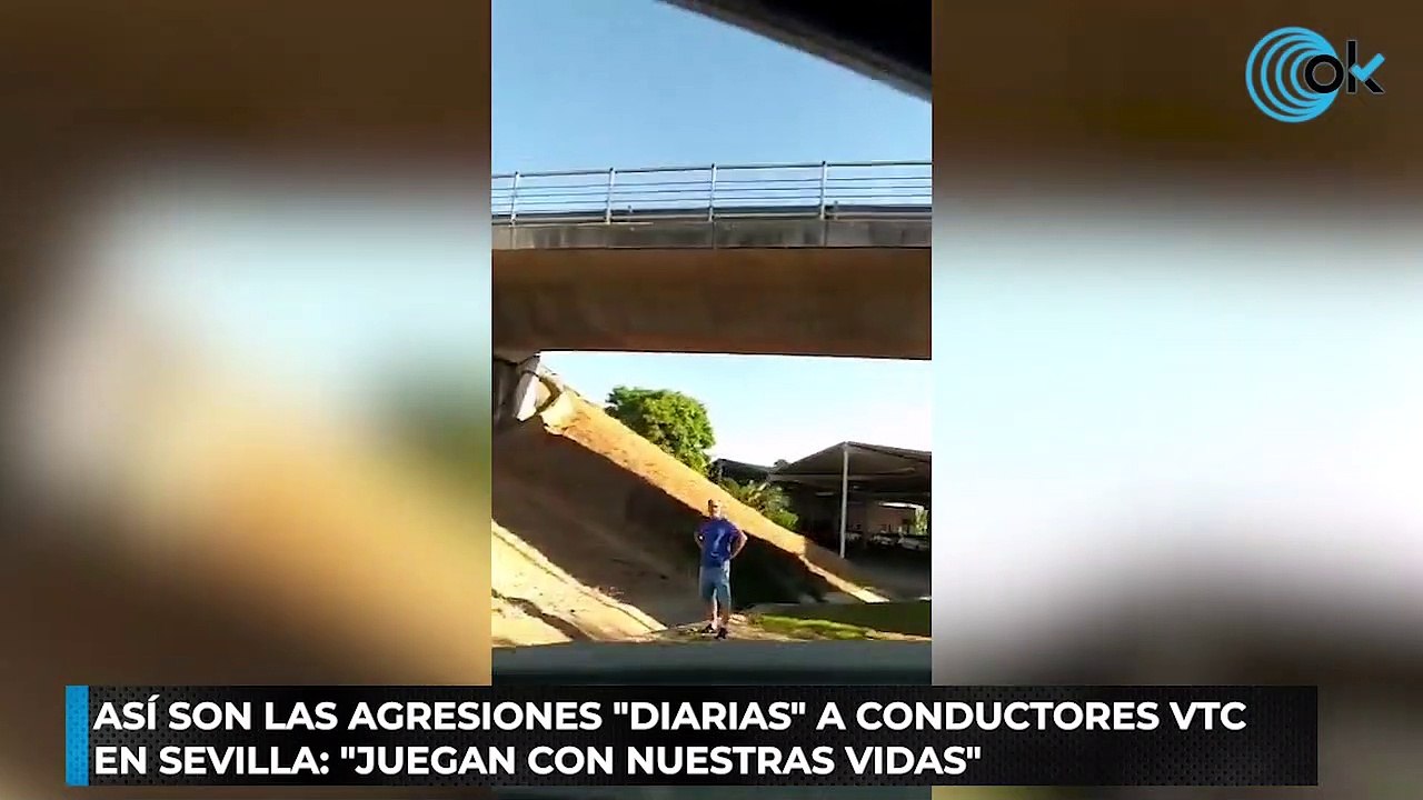 Así son las agresiones diarias a conductores VTC en Sevilla Juegan con nuestras vidas