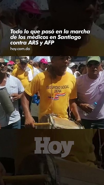 Marcha del CMD en Santiago