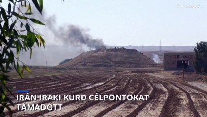 Iraki kurd ellenzékieket bombázott Irán