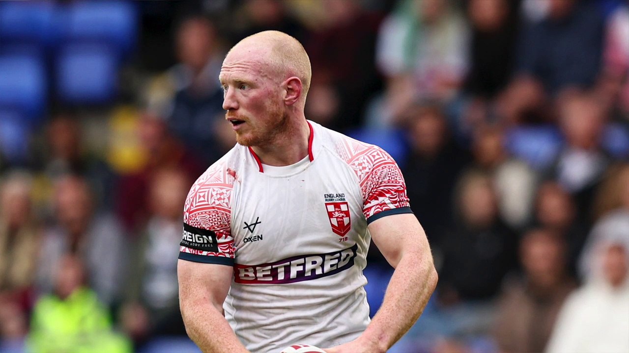 England's Liam Farrell says he is out of the Wo...