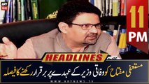 ARY News Headlines | 11 PM | 28th September 2022