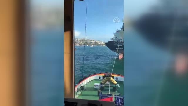İstanbul Boğazı gemi trafiği güney-kuzey yönlü olarak açıldı