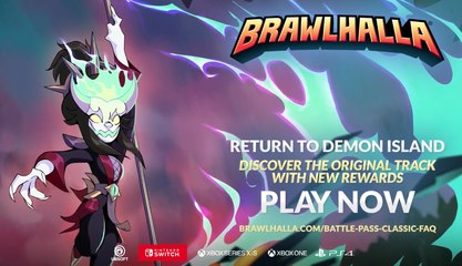 Brawlhalla | Official Return to Demon Island Launch Trailer