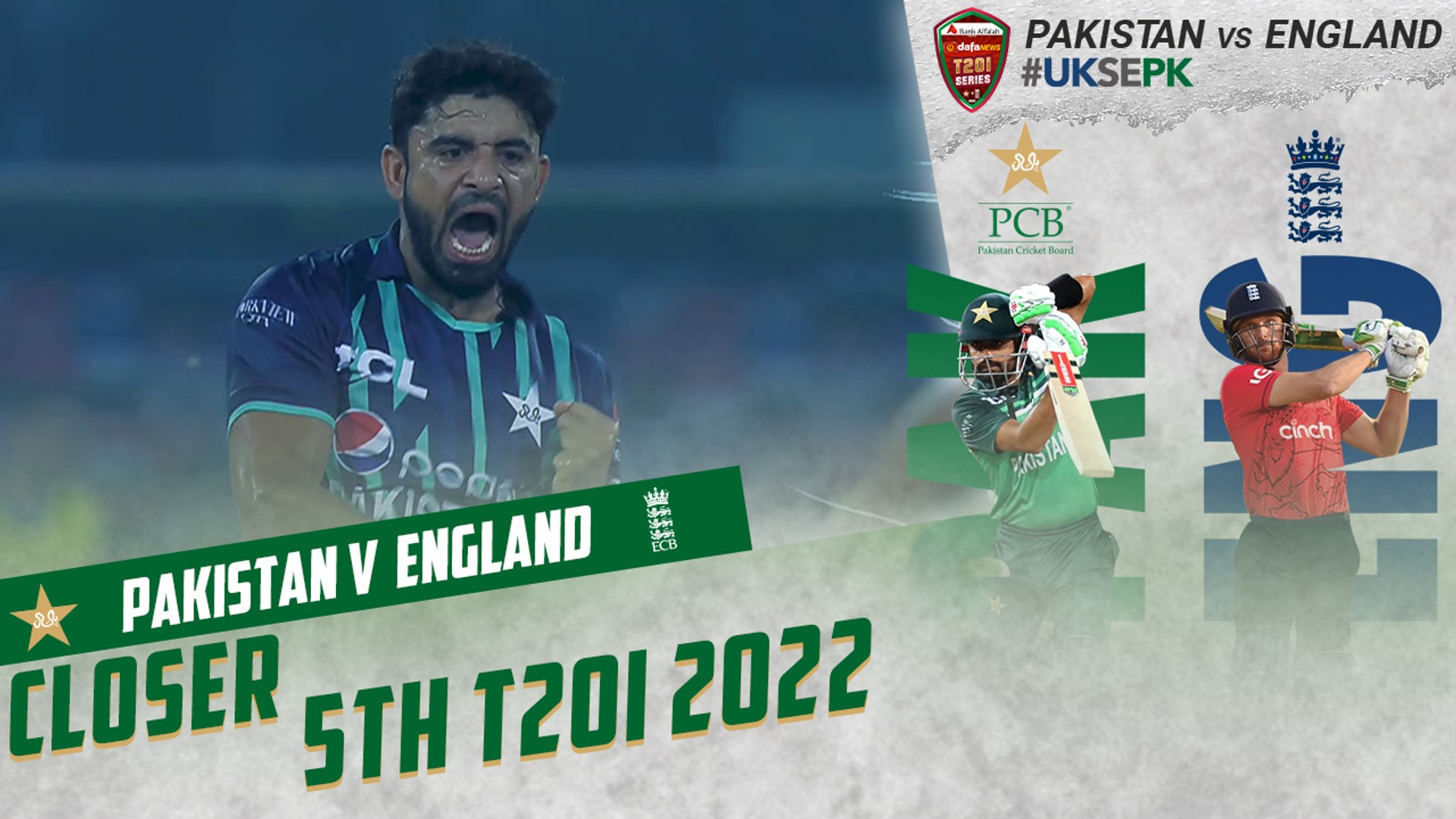 Closer Pakistan vs England 5th T20I 2022 PCB MU2T