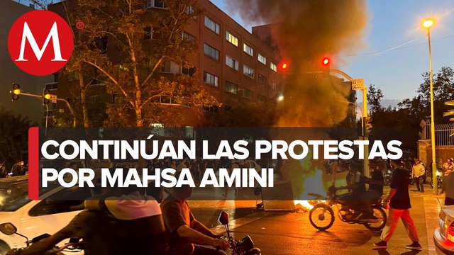 Continúan las manifestaciones en Iran por la muerte de Mahsa Amini