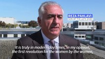 Late shah's son hails Iran's 'revolution for and by women'