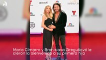 Mario Cimarro celebró el primer mes de su hija con un dulce mensaje