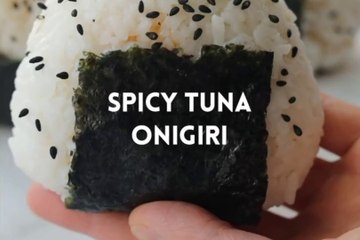 Spicy Tuna onigiri