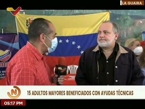 La Guaira | Defensoría del Pueblo otorga ayudas técnicas a adultos mayores de centro geriátrico