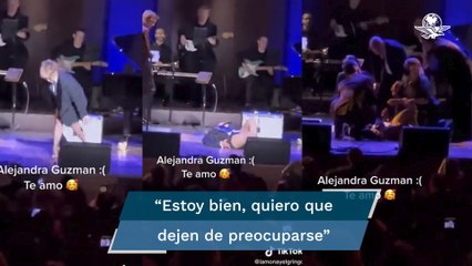 Alejandra Guzmán rompe el silencio sobre su estado de salud