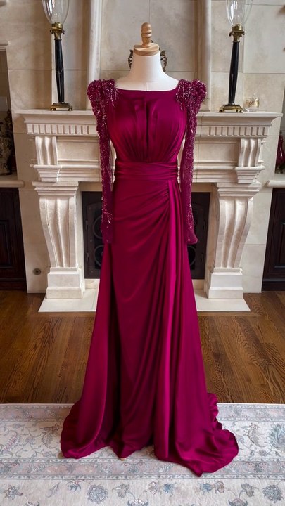 Victoria Red Gown