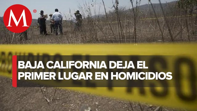 Disminuye un 16% el índice de homicidios en Baja California