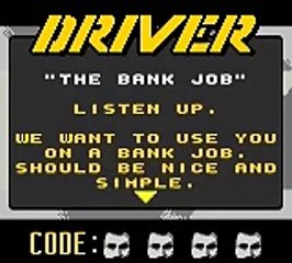 Driver: You are the Wheelman online multiplayer - gbc