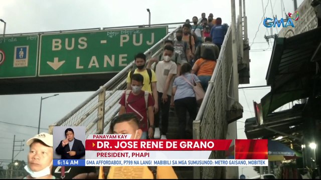 Panayam kay Dr. Jose Rene de Grano, PHAPI (September 29, 2022) | UB
