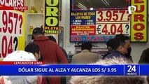 El dólar cerró al alza hoy miércoles 28 pese a la intervención del BCR