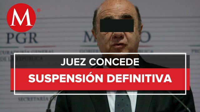 Otorgan suspensión definitiva a Jesús Murillo Karam, ex titular de la PGR
