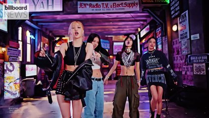 BlackPink's 'Shutdown' Spends Second Week At No.1 On the Hot Trending Songs Chart | Billboard News