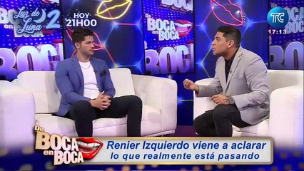 Renier llega a DBEB para aclarar su situación con Silvana Torres
