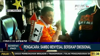 Download Video: Kuasa Hukum Ferdy Sambo Sebut Kliennya Mengaku Menyesal dan Akan Akui Perbuatannya