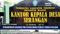 Pendampingan Vaksinasi Pada Hewan Ternak Di Desa Serangan Kecamatan Mlarak