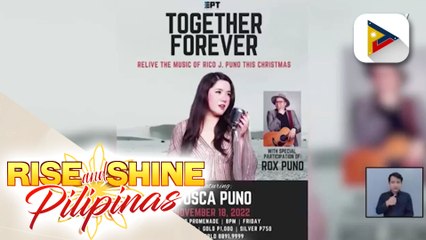 Isa sa mga anak ni Rico J. Puno na si Tosca Puno, live sa studio!