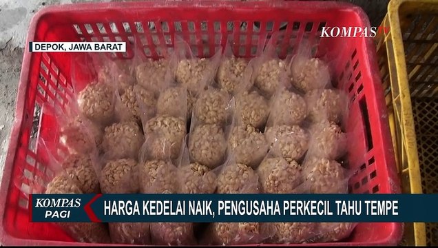 Harga Kedelai Naik, Pengusaha Terpaksa Perkecil Ukuran Tahu Tempe