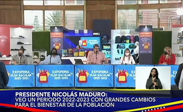 Ejecutivo garantiza colección Bicentenaria, útiles y uniformes para el nuevo año escolar 2022-2023