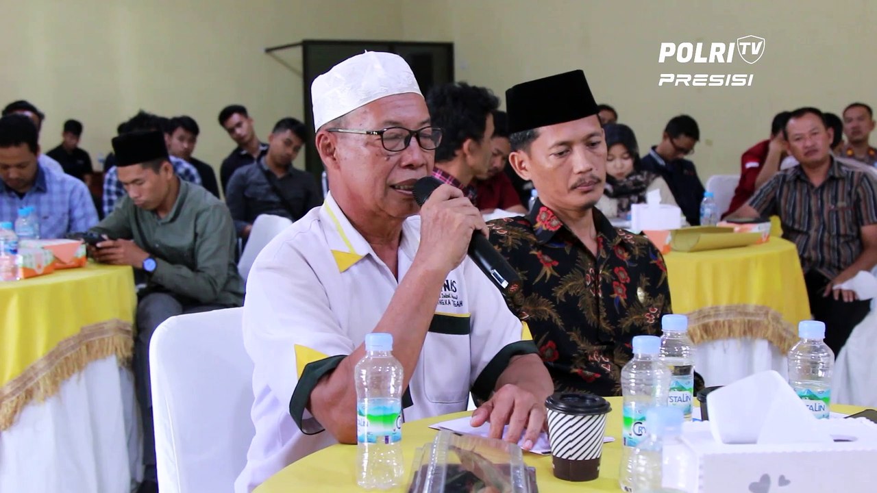 Cegah Masyarakat Terpapar Paham Radikalisme, Divisi Humas Polri Gelar FGD di Polres Bangka Tengah