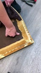 Painted Settee Makeover