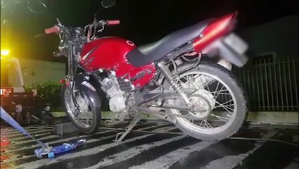 Motocicleta com documentação irregular é recolhida pela Transitar