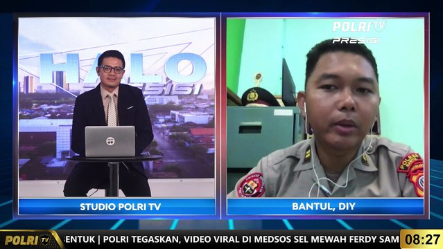 LIVE Dialog Kasi Humas Polres Bantul Iptu I Nengah Jeffry Tentang Warga Tahanan Yang Menikah Di Polres Bantul