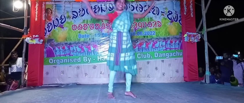 RAJA RAMOJ AKHLA | Santali Girl Stage Dance Performance | Santali Video | 2022 ||