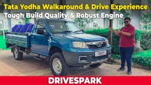 Tata Yodha 2.0 Walkaround & Drive Experience | 2000kg Payload, 29 Variants, Crew Cab Pick-up
