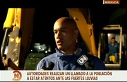 Avanzan trabajos de recuperación vial en la autopista Gran Cacique Guaicaipuro tras fuertes lluvias