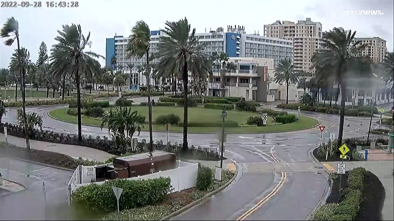 Hurrikan 'Ian' trifft auf Florida und hinterlässt eine Schneise der Verwüstung