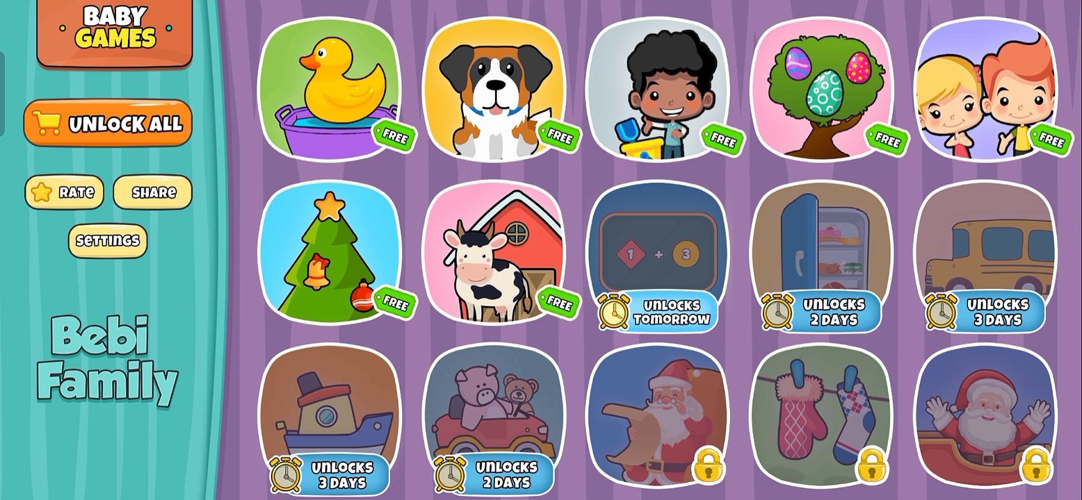 play fun kids care games - baby games educational - part 2