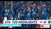 Pakistan vs England 5 T20 Match Full Highlights 2022 in Lahore