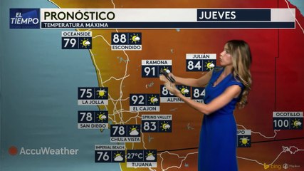 Pronóstico del tiempo para hoy jueves 29 de septiembre.