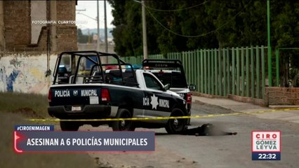 Grupo armado asesina a seis policías municipales de Zacatecas mientras entrenaban