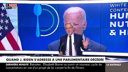 « Où est Jackie ? » : quand Joe Biden s’adresse à une parlementaire décédée