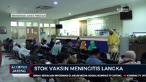 Stok Vaksin Meningitis Langka