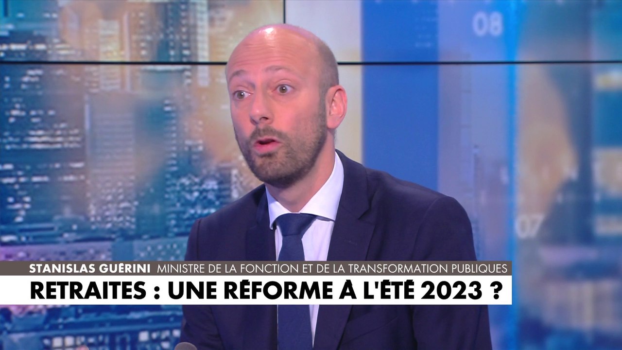 Stanislas Guerini : «La réforme des retraites il faut la faire, il faut la faire rapidement»