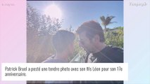 Patrick Bruel complice avec son fils Léon, 17 ans : Une belle photo qui fait réagir son ex Amanda Sthers