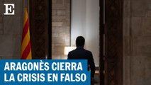Aragonès destituye a su vicepresidente por no informarle de la moción de confianza de Junts