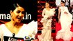 Hina Khan ने किया Deepika Padukone को Copy? White Ruffle Saree look हुआ viral! FilmiBeat
