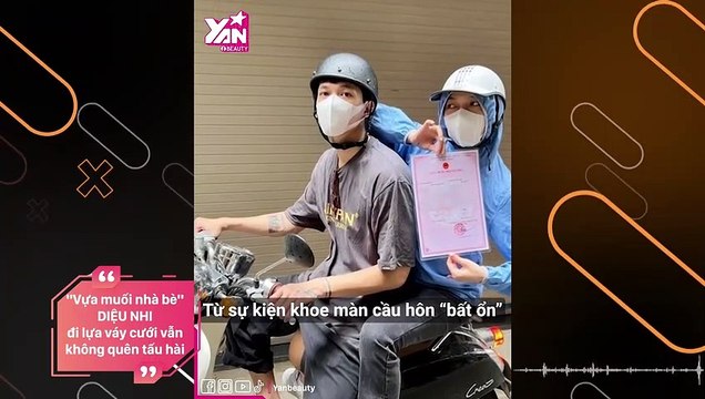 Diệu Nhi đi thử váy cưới cũng không quên tấu hài: Cô dâu tháng 10 sắp lên sóng