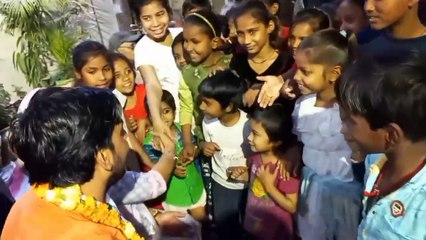 Ramesh Matiala meet people in own constituency